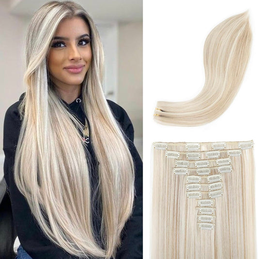 EXTENSIONES LACIAS DE CLIP Color - Ash Blonde