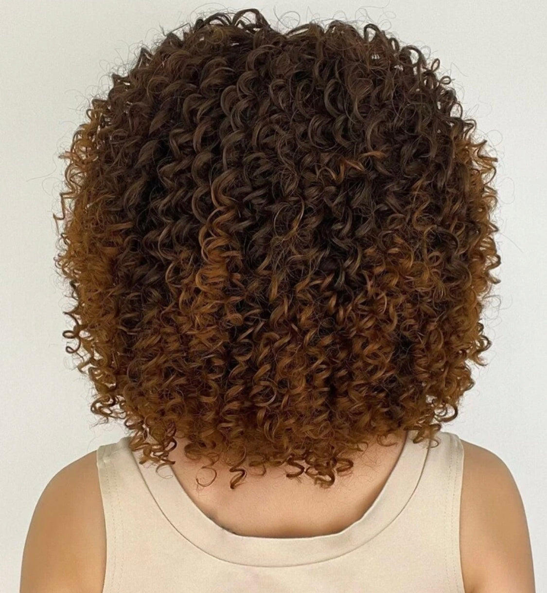 PELUCA "Curly Colors"  CABELLO 100% HUMANO